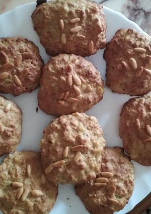 Una foto de Galletas de avena y manzana