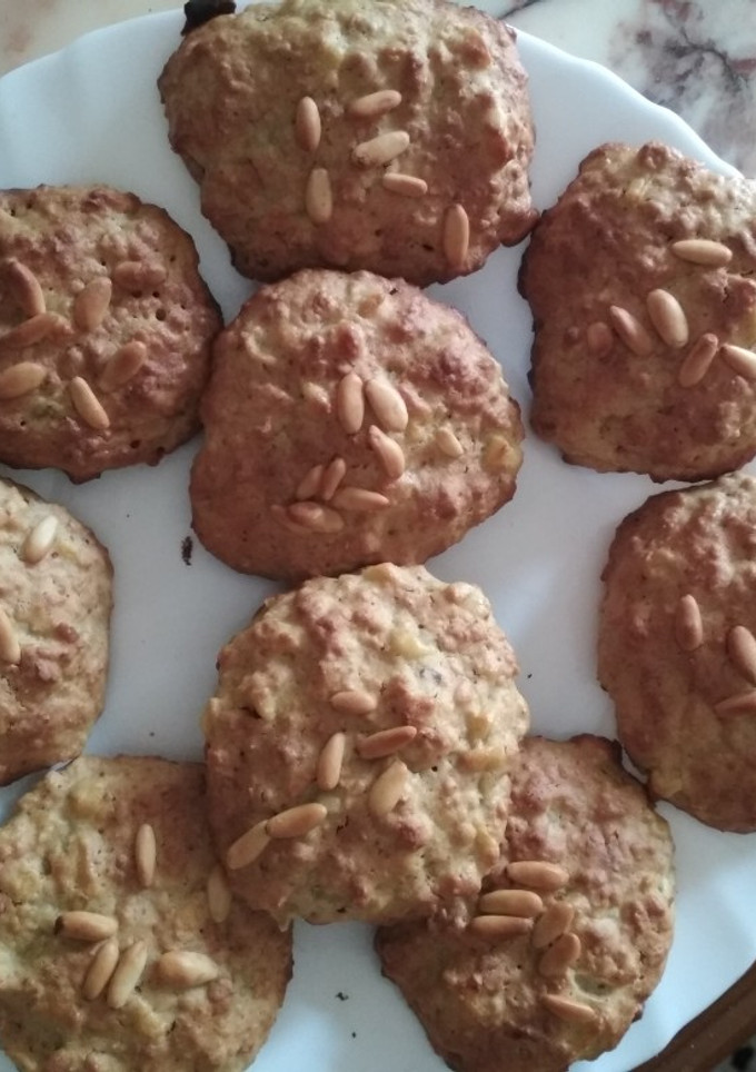 Una foto de Galletas de avena y manzana