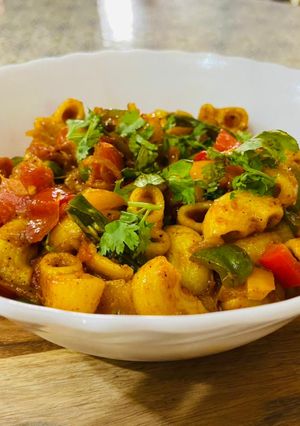 A picture of Veg Macaroni.