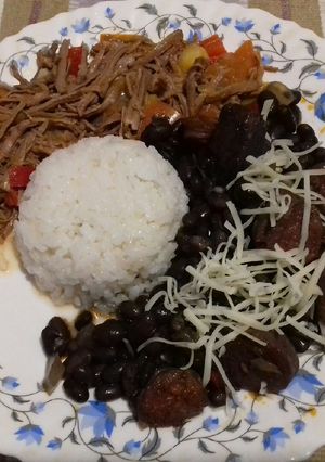 Una foto de Pabellón criollo (sin tajadas)
