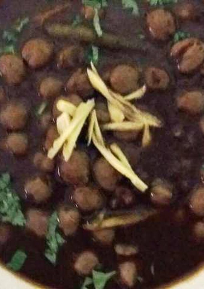 A picture of Amritsari Chole.