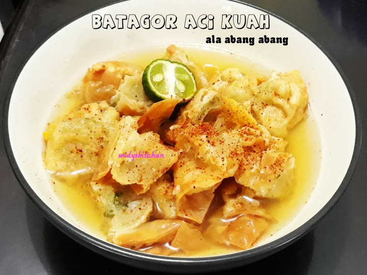 Resep Batagor Aci Kuah Ala Abang Abang yang Enak