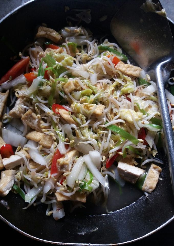 Foto resep Tumis tauge tahu