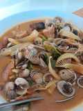 Kerang Ikan Saus Padang