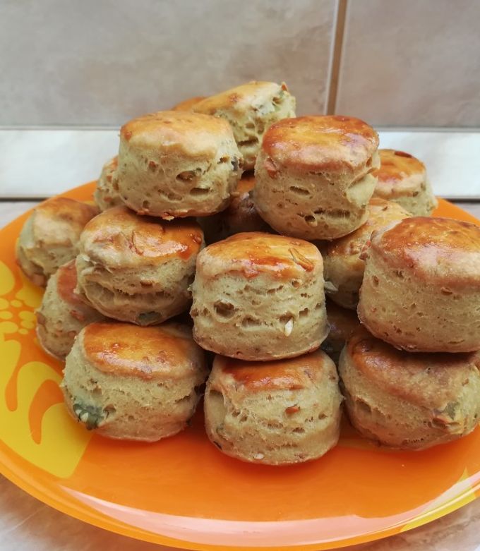 Tökmagos pogácsa recept fotója