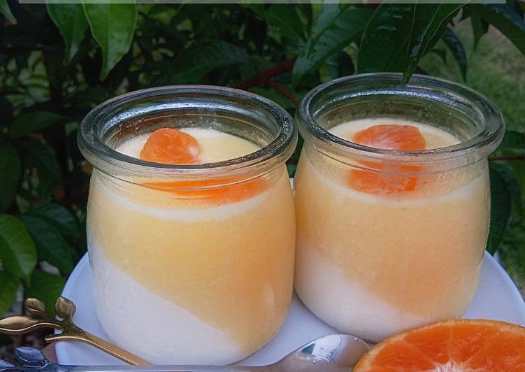 Orange Pannacotta