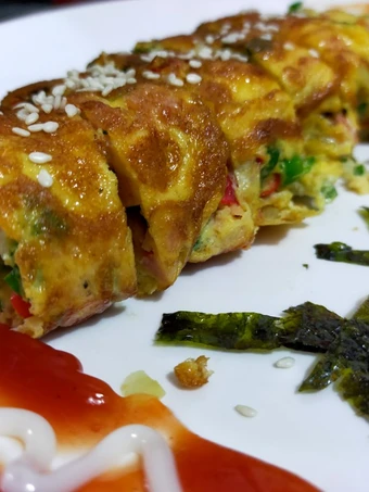 Cara Gampang Membikin Resep Gyeranmari (telur gulung Korea) yang Uenak Anti Ribet, Mantap Sekali