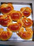 Bánh mì ngọt hình cua