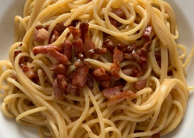 Simple Way to Prepare Homemade Pasta Carbonara