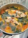 Canh Cá Hiếu Nấu Thơm Cà