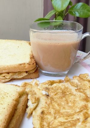 A picture of Zeera Omelette ☀️☀️.