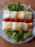 Omelette ripiene bicolor