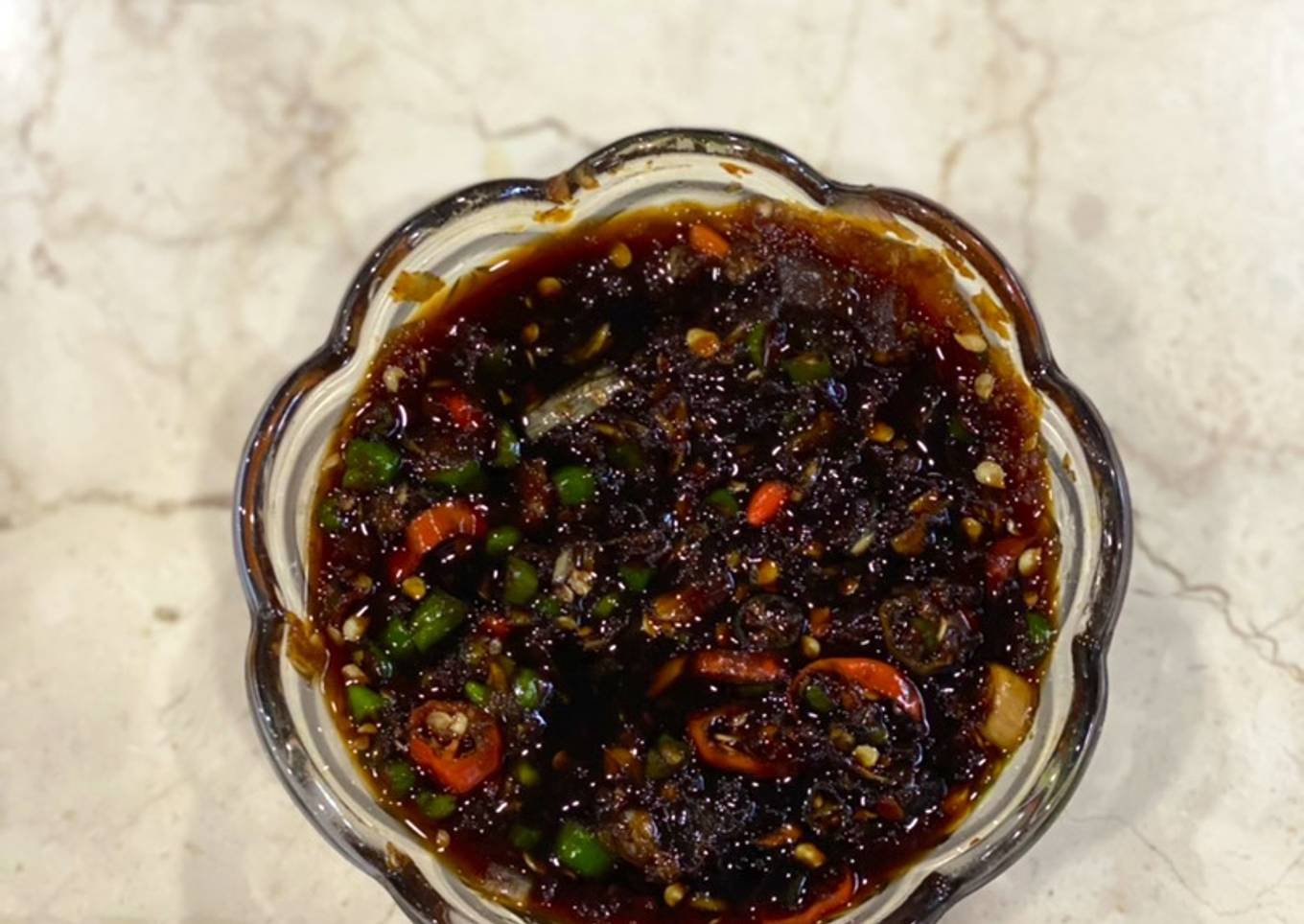 Sambal serbaguna vegan ala YG Kitchen
