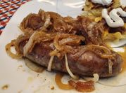 A picture of spicy italian sausage