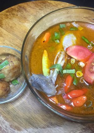 Foto resep Garang asam ayam kampung