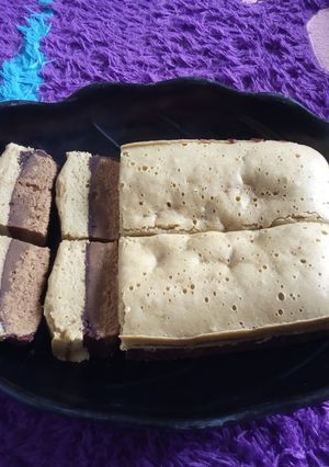 Foto resep Bolu kukus chocolatos matcha mix indocafe coffee mix