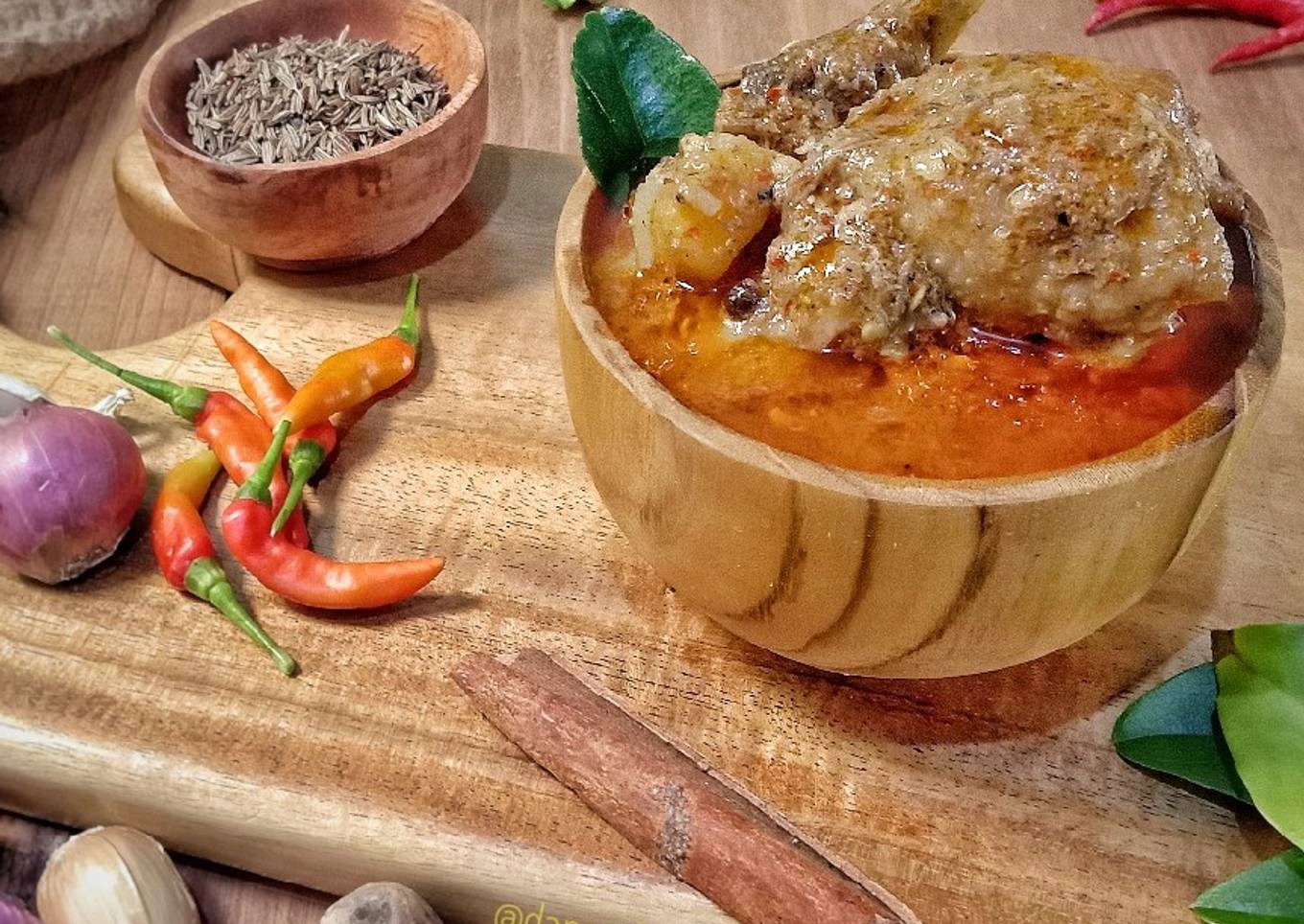 Indian chicken curry