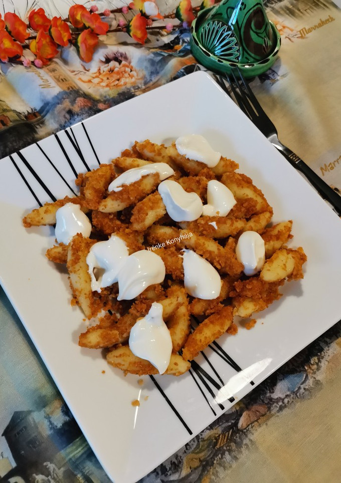 Túró nudli gluténmentesen recept fotója