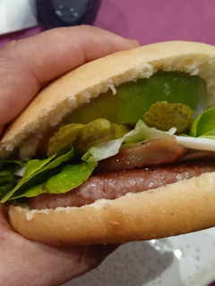 Una foto de Burger cangreburger