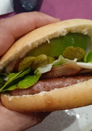 Una foto de Burger cangreburger