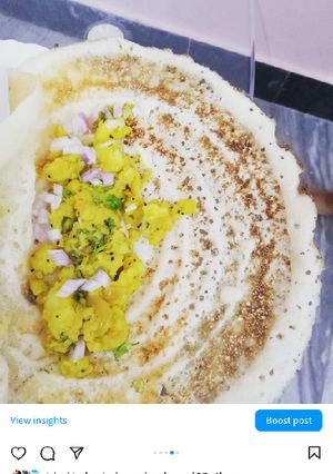 A picture of Crispy dosa.