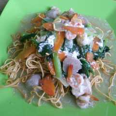 A picture of Mie titi kriuk kw.