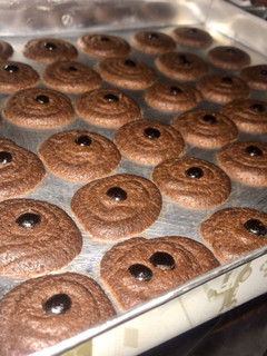 Foto resep Semprit coklat (putih telur)