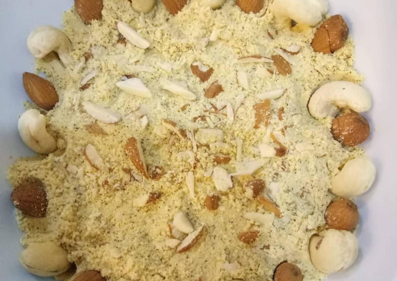 Healthy chana churma