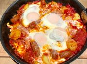 Une photo de cuisson merguez