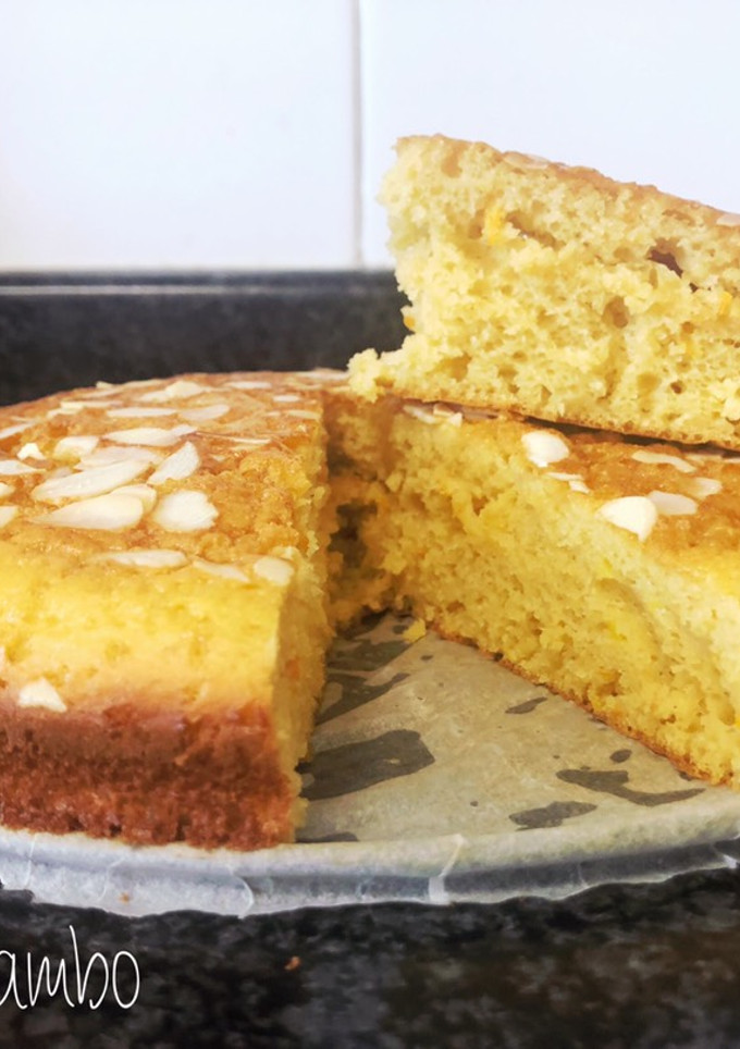 Una foto de Bizcocho de naranja y yogur (Mambo/Thermomix)