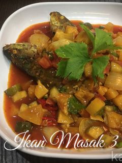 Gambar Ikan Masak 3 Rasa