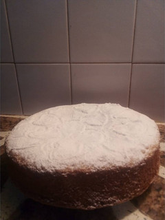 Una foto de Torta de crema de leche
