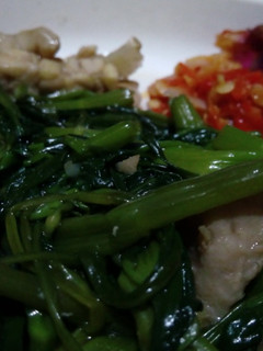 Foto resep Tumis Kangkung Saus Tiram dengan Sambal Bawang