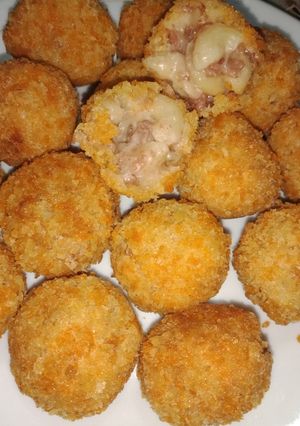 Foto resep Bitterbalen Macaroni