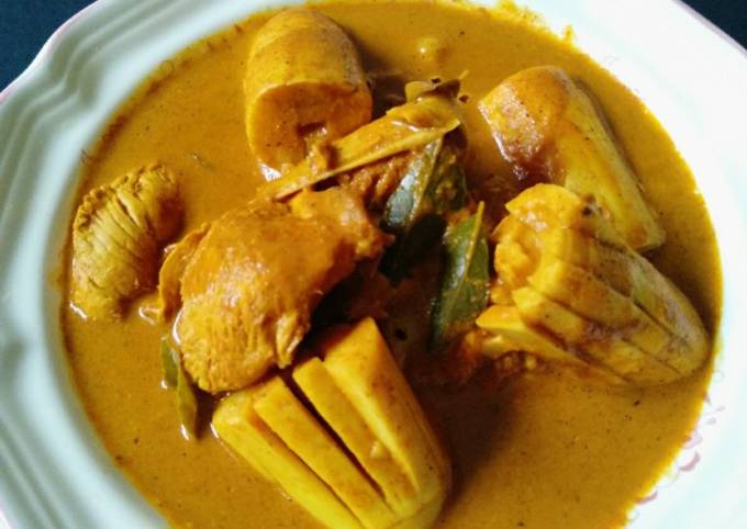 Resipi Gulai Rebung Ayam Cara Yani Oleh Nur Azliani Amer Cookpad