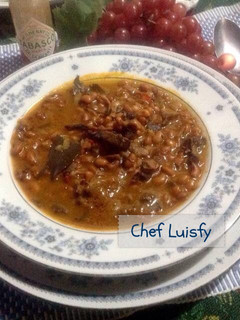 Una foto de Frijoles con jamón, chorizo y morcilla LuisFy