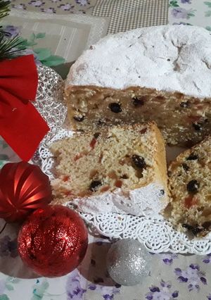 Una foto de Panettone fácil sin Masa Madre