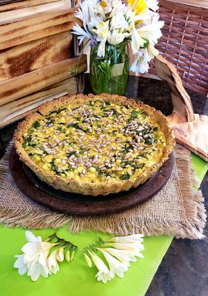 Una foto de Tarta de EspinaCas y ChocLo🌽🌽🌽