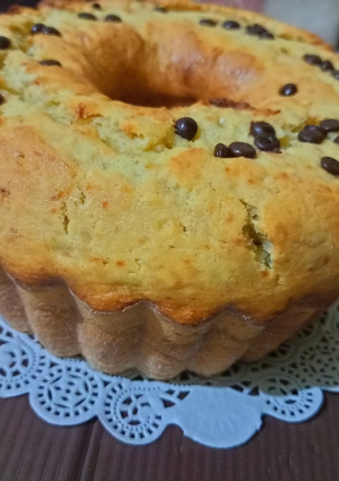 Foto resep Bolu pisang hasil jumbo