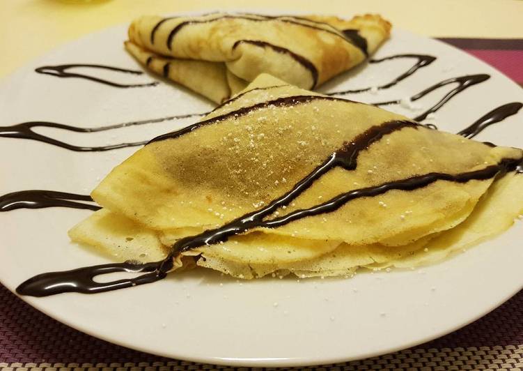 Barackos csokipudingos palacsinta