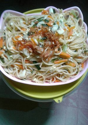 Foto resep Spageti orak arik ala aurelia