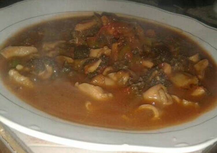 How to Prepare Homemade Matumbo stew