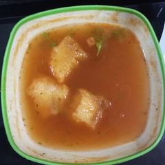 Tomato soup A picture of Tomato soup.