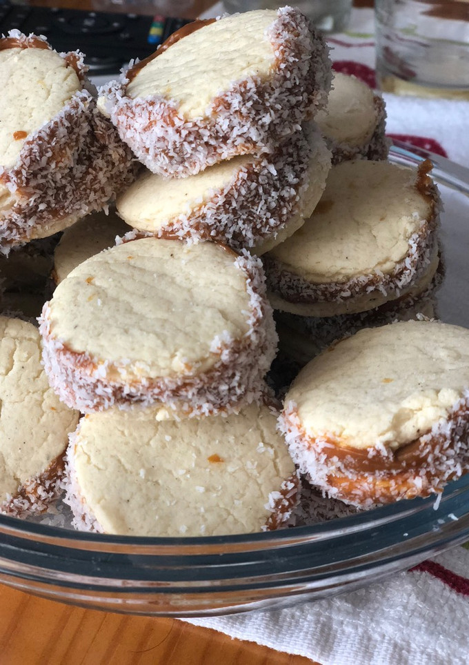 Una foto de Alfajores de maicena