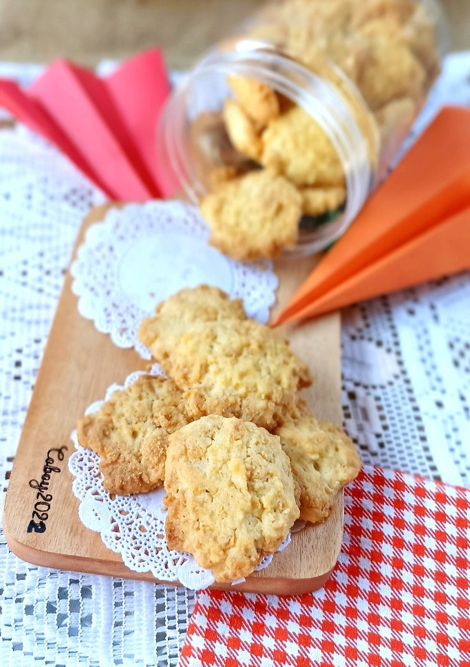 Foto resep Cornflakes Butter Cookies