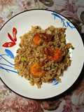 Nasi goreng udang kelor