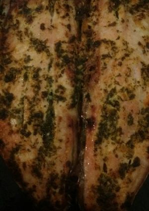 Una foto de Boga al horno a la paranaense