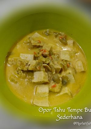 Foto resep Opor Tahu Sederhana