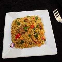 A picture of Chicken and Vegetable Cous Cous.