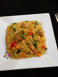 A picture of Chicken and Vegetable Cous Cous.